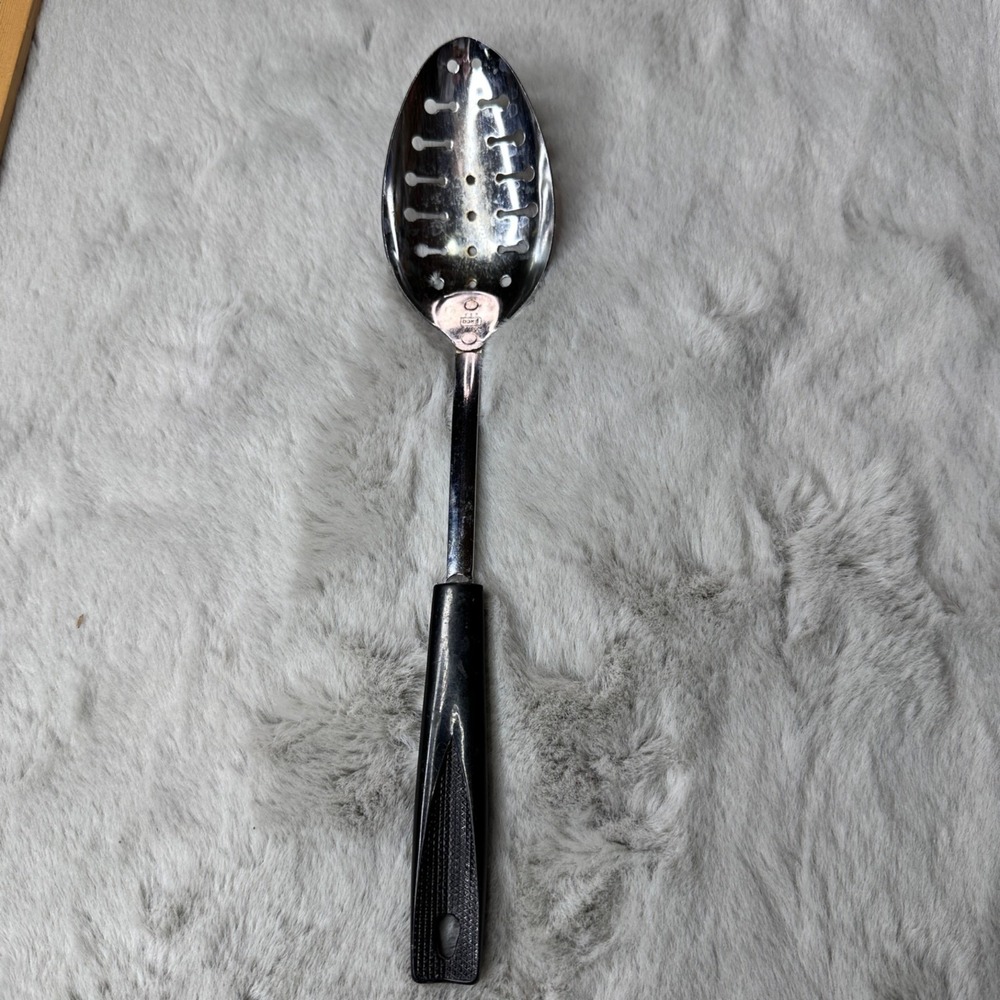 Ecko Spoon Stainless Steel Serving Slotted Chromium 13"